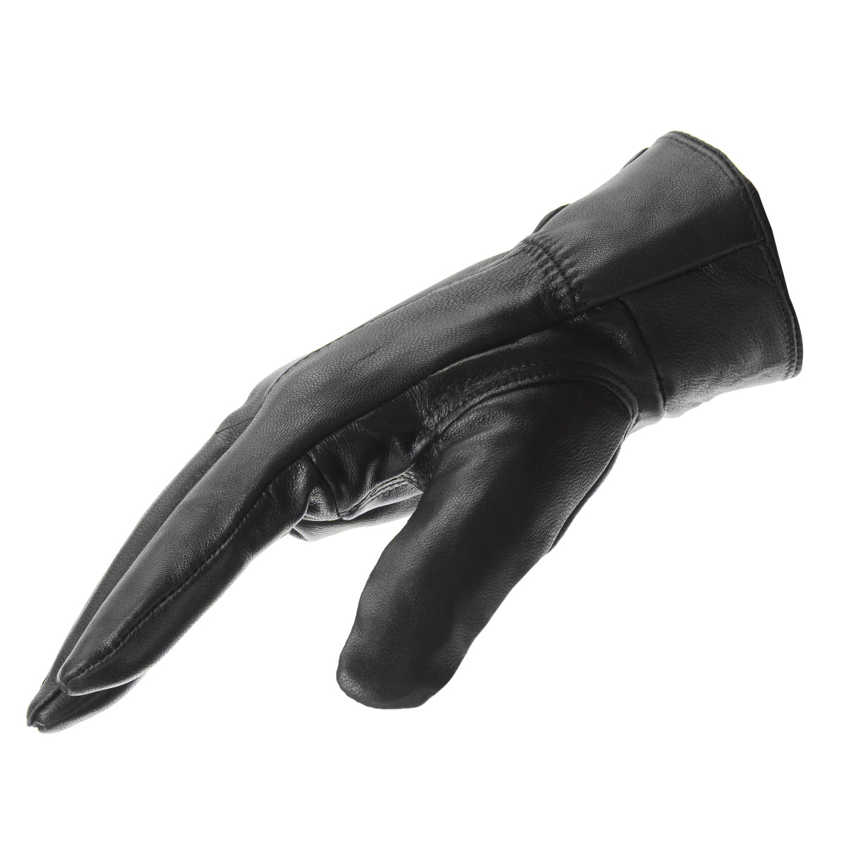 Women’s Sheepskin Winter Gloves – Velvet-Lined Windproof Leather Driving Gloves