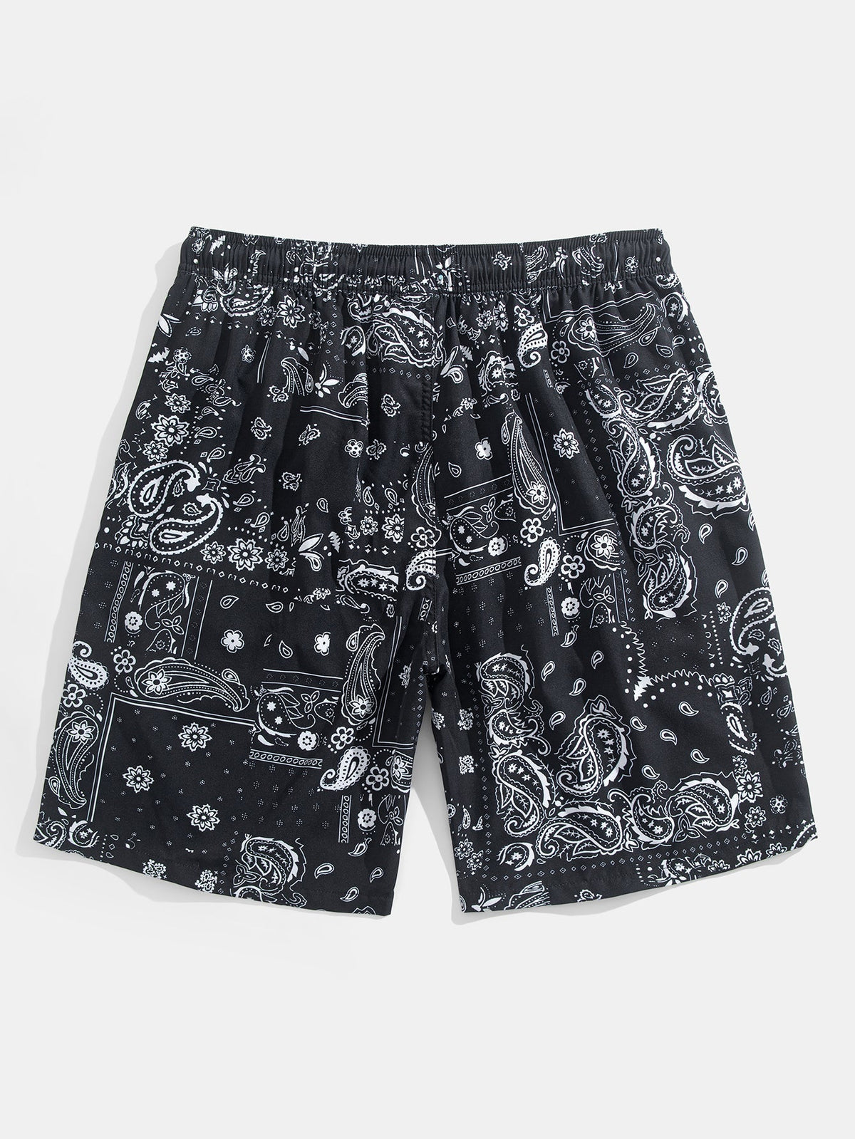 Men’s Printed Resort Shirt and Swim Shorts Set – Stretch Summer Beachwear
