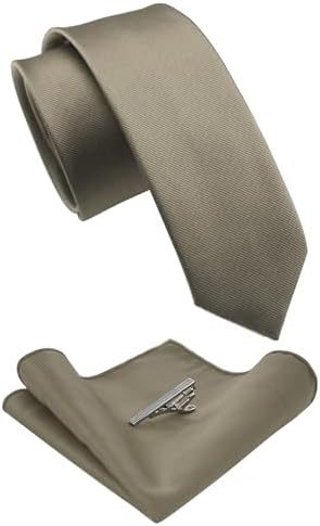 Men’s Slim Tie Set – Coordinated Accessories for Business and Formal Events