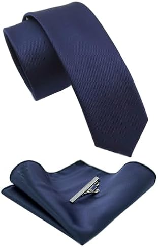 Men’s Slim Tie Set – Coordinated Accessories for Business and Formal Events