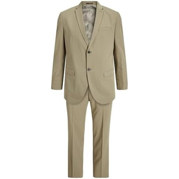 Men’s Plus-Size Two-Piece Suit – Regular-Fit Tailoring for Business and Formal Events