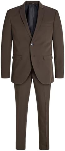 Men’s Super-Slim Two-Piece Suit – Single-Breasted Tailoring for Business and Formal Events