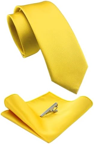 Men’s Slim Tie Set – Coordinated Accessories for Business and Formal Events