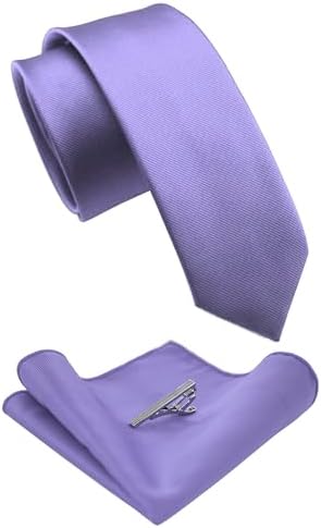 Men’s Slim Tie Set – Coordinated Accessories for Business and Formal Events