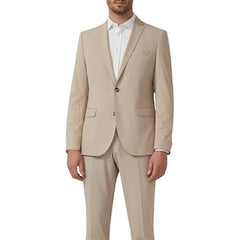 Men’s Fine-Weave Two-Piece Suit – Refined Tailoring for Business and Formal Events