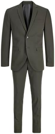 Men’s Super-Slim Two-Piece Suit – Single-Breasted Tailoring for Business and Formal Events