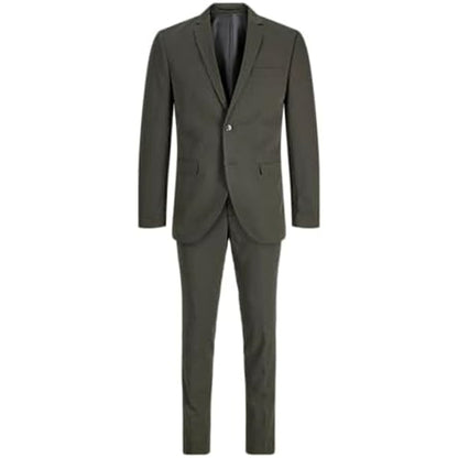 Men’s Super-Slim Two-Piece Suit – Single-Breasted Tailoring for Business and Formal Events