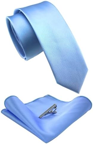 Men’s Slim Tie Set – Coordinated Accessories for Business and Formal Events