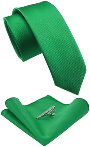 Men’s Slim Tie Set – Coordinated Accessories for Business and Formal Events