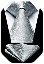 Men’s Paisley Jacquard Tie Set – Refined Formal Accessories for Weddings and Events
