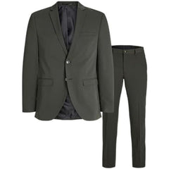 Men’s Plus-Size Two-Piece Suit – Regular-Fit Tailoring for Business and Formal Events