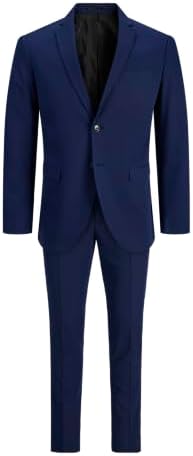 Men’s Super-Slim Two-Piece Suit – Single-Breasted Tailoring for Business and Formal Events