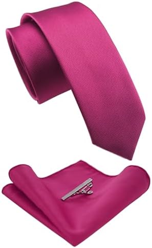 Men’s Slim Tie Set – Coordinated Accessories for Business and Formal Events