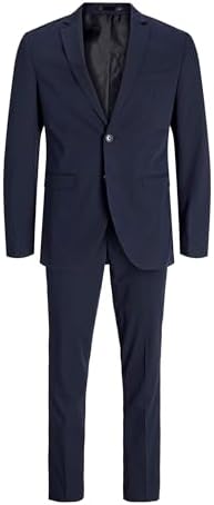 Men’s Super-Slim Two-Piece Suit – Single-Breasted Tailoring for Business and Formal Events