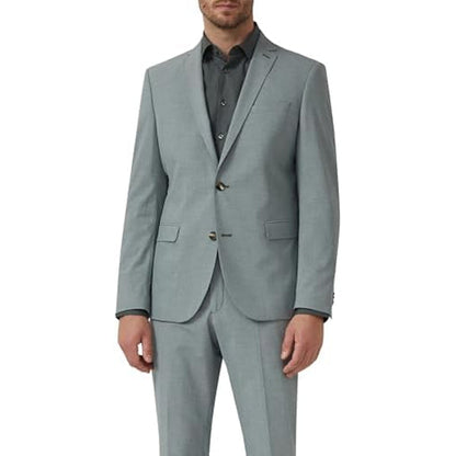 Men’s Fine-Weave Two-Piece Suit – Refined Tailoring for Business and Formal Events