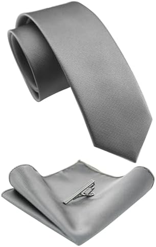 Men’s Slim Tie Set – Coordinated Accessories for Business and Formal Events