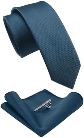 Men’s Slim Tie Set – Coordinated Accessories for Business and Formal Events