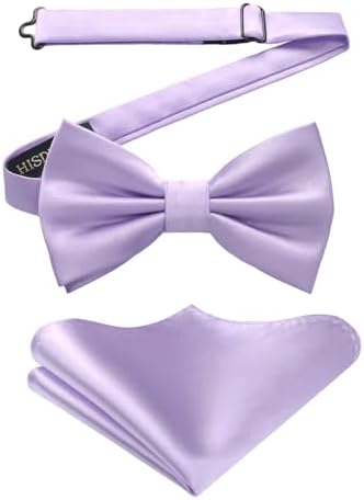 Men’s Paisley Bow Tie Set – Refined Formal Accessories for Weddings and Events