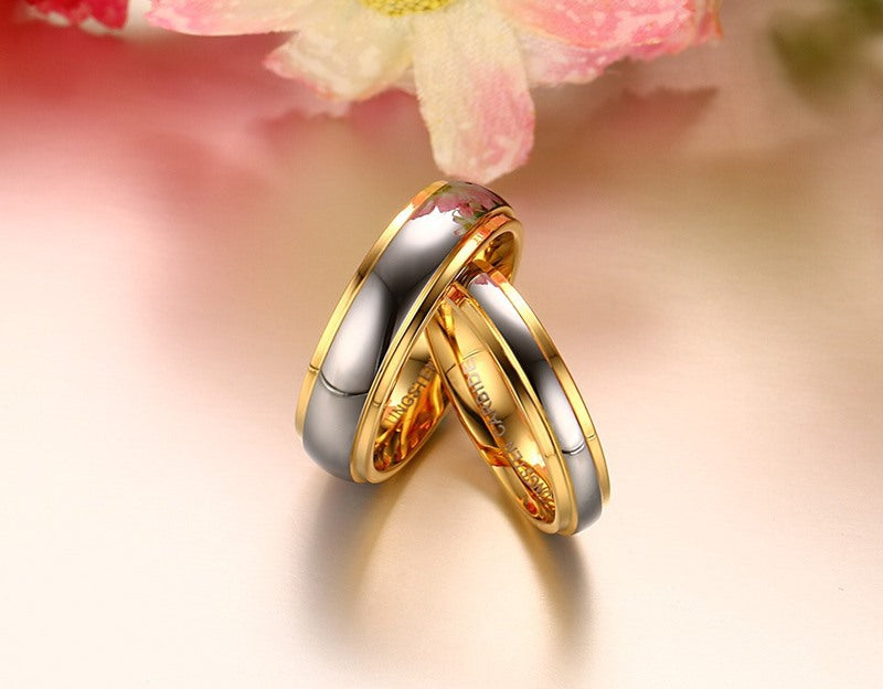 VARIANT|supplier|Gold-edge tungsten bands
