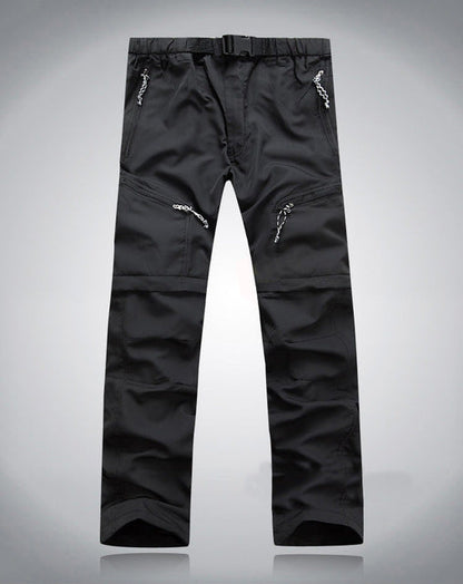 Men’s Convertible Hiking Trousers – Multi-Pocket Outdoor Pants for Summer Adventures