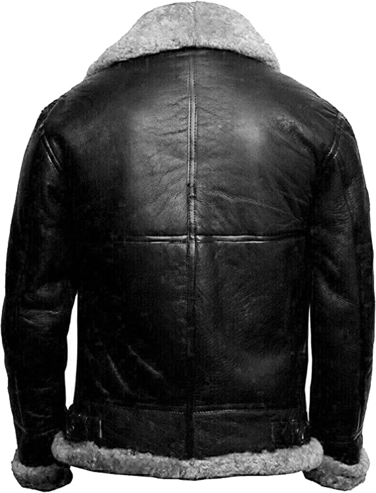 Men’s Leather Winter Jacket – Warm Lined Outerwear for Cold-Weather Daily Wear