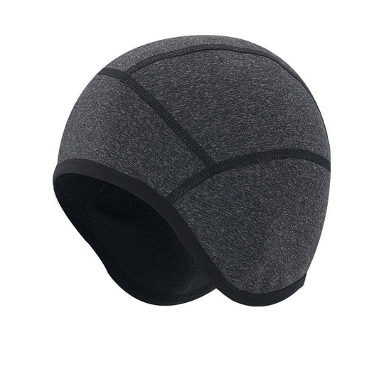 Unisex Thermal Fleece Cycling Cap – Stretch Sports Hat with Extended Ear Coverage