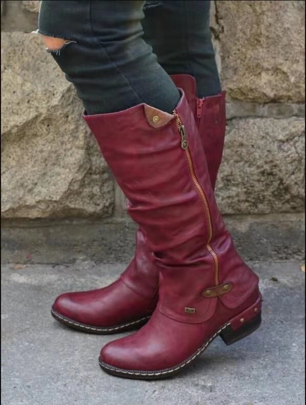 Women's Heeled Knee-High Boots