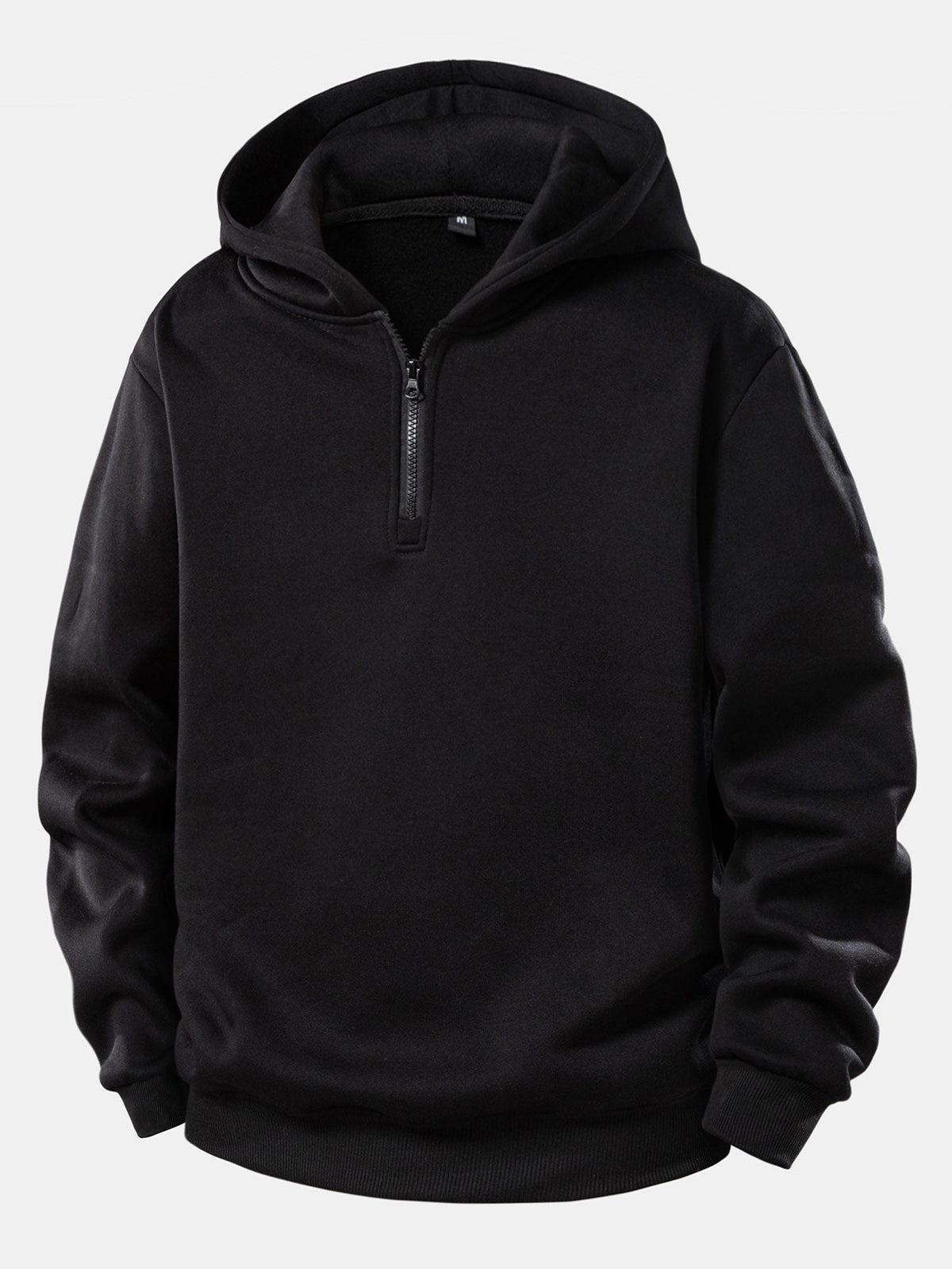 Men’s Quarter-Zip Hoodie Tracksuit – Relaxed Jogger Set for Travel and Casual Streetwear