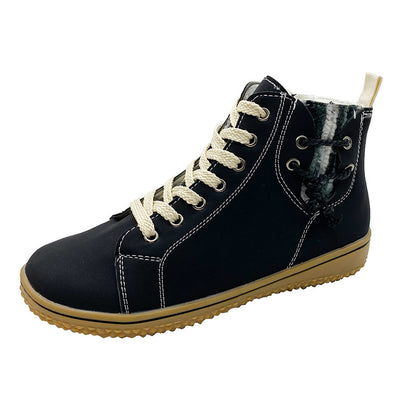 Women's Side Zip Heeled Chunky Chelsea Boots