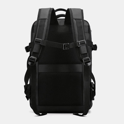 Men’s Expandable Laptop Backpack – Large-Capacity Business Travel Bag with Multi-Compartment Organised Storage