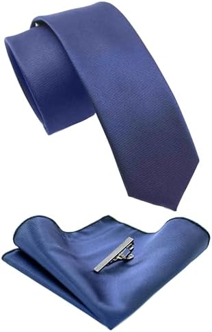 Men’s Slim Tie Set – Coordinated Accessories for Business and Formal Events
