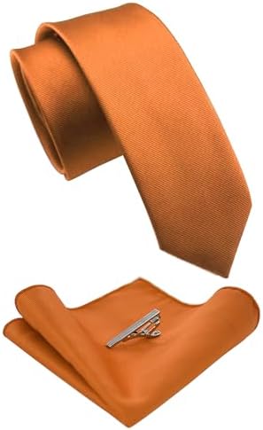 Men’s Slim Tie Set – Coordinated Accessories for Business and Formal Events