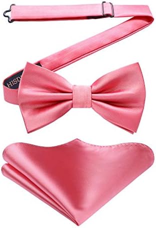 Men’s Paisley Bow Tie Set – Refined Formal Accessories for Weddings and Events