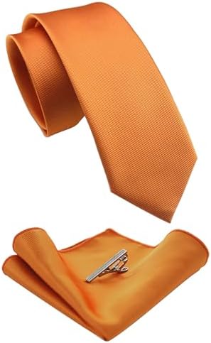 Men’s Slim Tie Set – Coordinated Accessories for Business and Formal Events