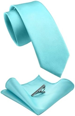 Men’s Slim Tie Set – Coordinated Accessories for Business and Formal Events