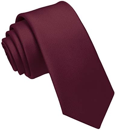 Men’s Slim Woven Tie – Clean Formal Accessory for Business and Events