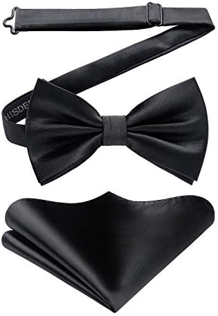 Men’s Paisley Bow Tie Set – Refined Formal Accessories for Weddings and Events