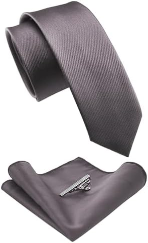 Men’s Slim Tie Set – Coordinated Accessories for Business and Formal Events