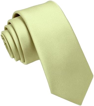 Men’s Slim Woven Tie – Clean Formal Accessory for Business and Events