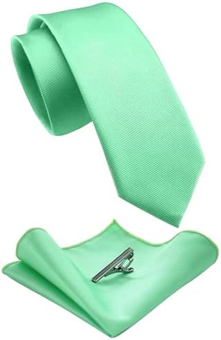 Men’s Slim Tie Set – Coordinated Accessories for Business and Formal Events