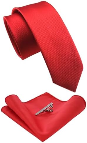 Men’s Slim Tie Set – Coordinated Accessories for Business and Formal Events