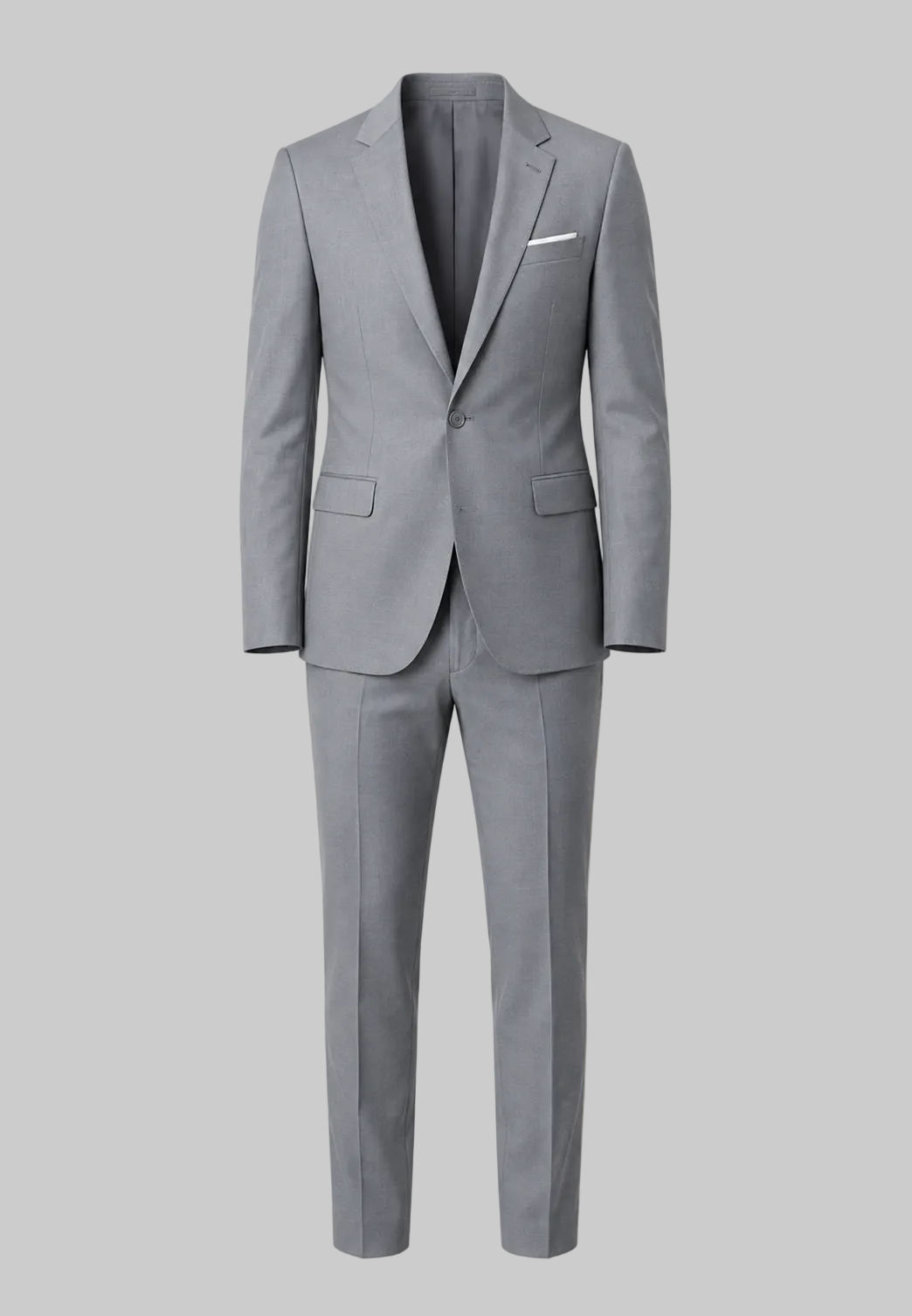 Men’s Tailored Two-Piece Suit – Stretch Blazer and Trousers for Business and Formal Events