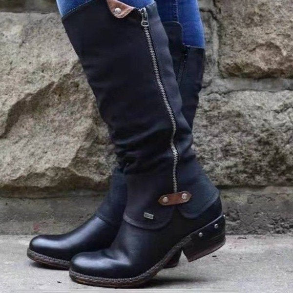 Women's Heeled Knee-High Boots