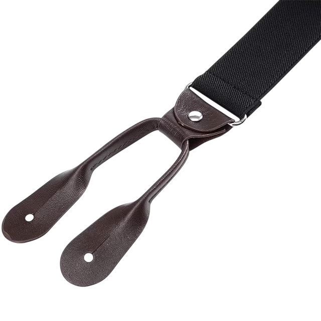 Men’s Vintage Suspenders – Adjustable Retro Braces for Suits and Smart Casual Wear