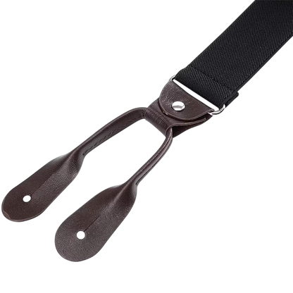 Men’s Vintage Suspenders – Adjustable Retro Braces for Suits and Smart Casual Wear
