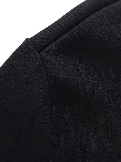 Men’s Fleece-Lined Quarter-Zip Sweatshirt – Warm Stand-Collar Layer for Autumn and Winter