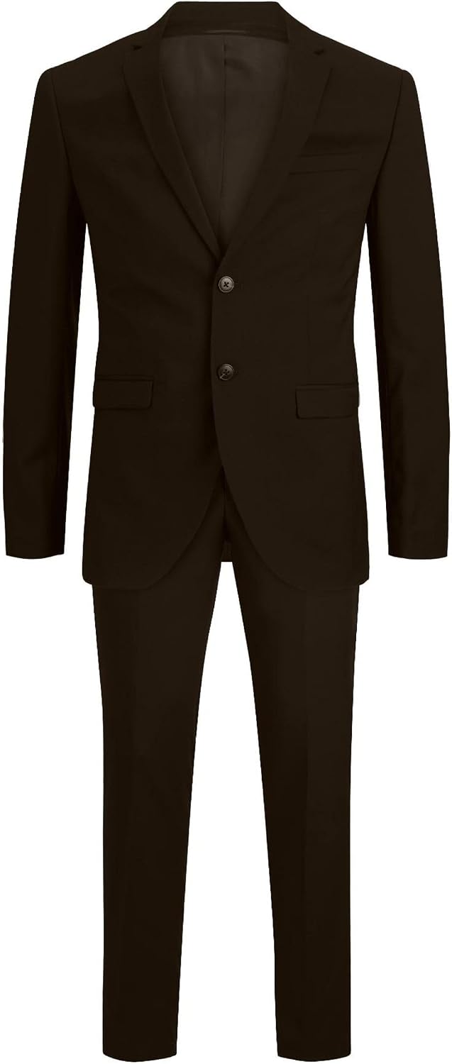 Men’s Super-Slim Two-Piece Suit – Single-Breasted Tailoring for Business and Formal Events