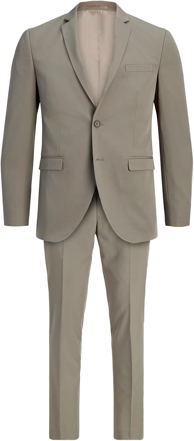 Men’s Super-Slim Two-Piece Suit – Single-Breasted Tailoring for Business and Formal Events