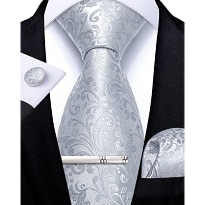 Men’s Paisley Formal Tie Set – Refined Accessories for Weddings and Special Events