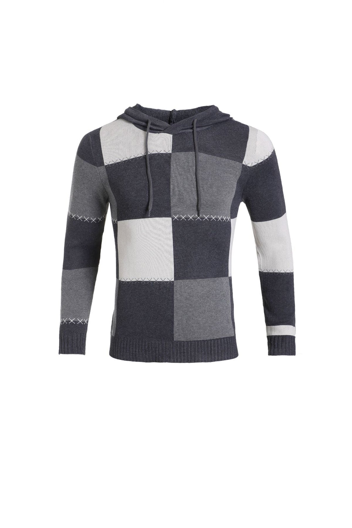 Men’s Textured Zip Cardigan – Stand-Collar Knit Layer for Smart Casual Wear